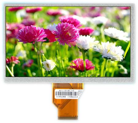 Interfaccia a 7,0 pollici di Pin RGB del modulo 50 dell'esposizione di 800x480 Dots Resolution TFT LCD